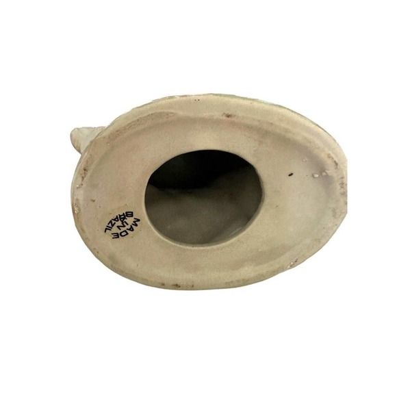 Vintage Lusterware Birds Avifauna with Fruit Made in Brazil Ceramic Figurines - Picture 13 of 16